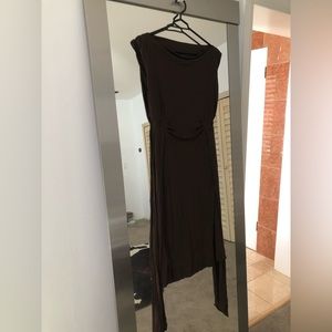 Brown Gucci cocktail dress Sz S.